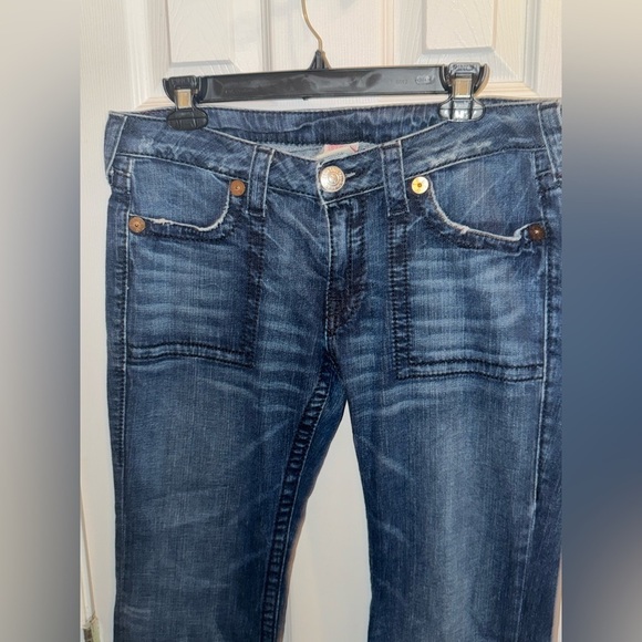 True Religion Low Rise Bootcut Jeans Size 30 - Picture 6 of 7